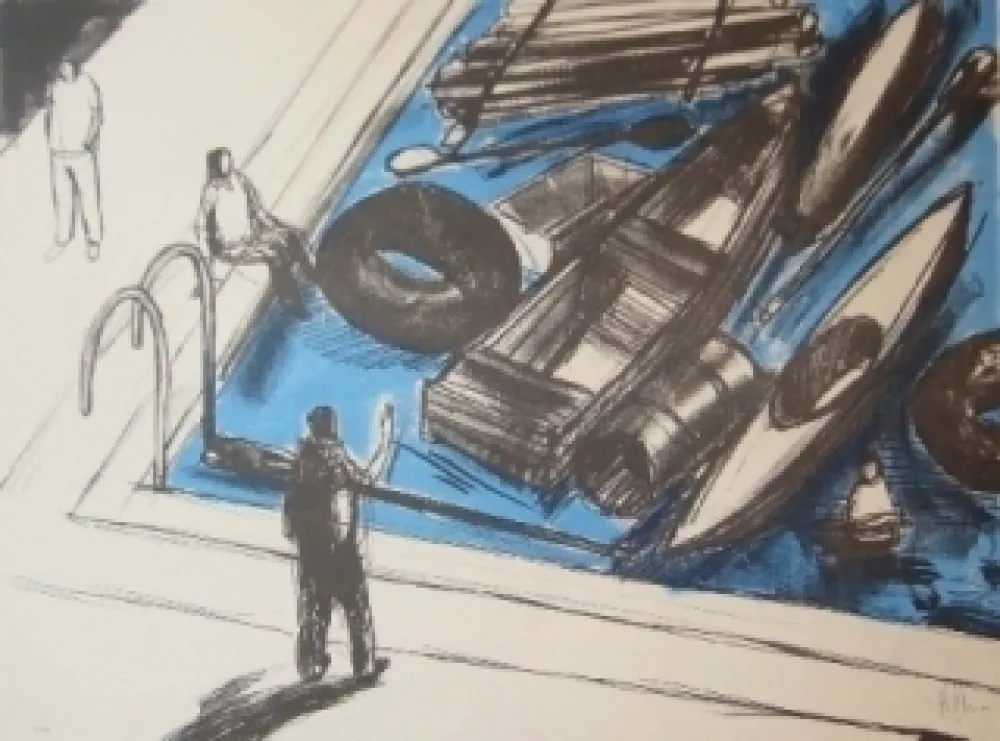 Lithograph Kcho - Regresa vida mia que te espero 2