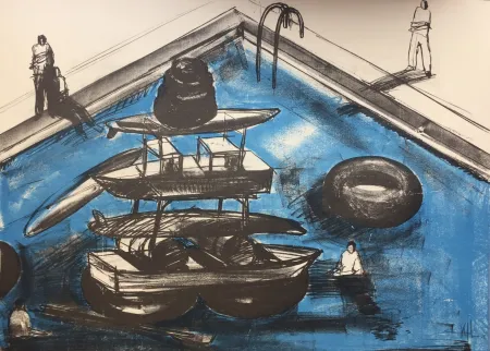 Lithograph Kcho - Regresa vida mia que te espero 4