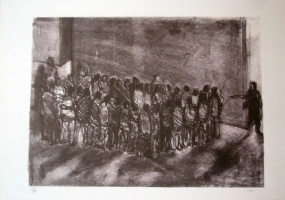 Lithograph Kcho - Sans titre 1