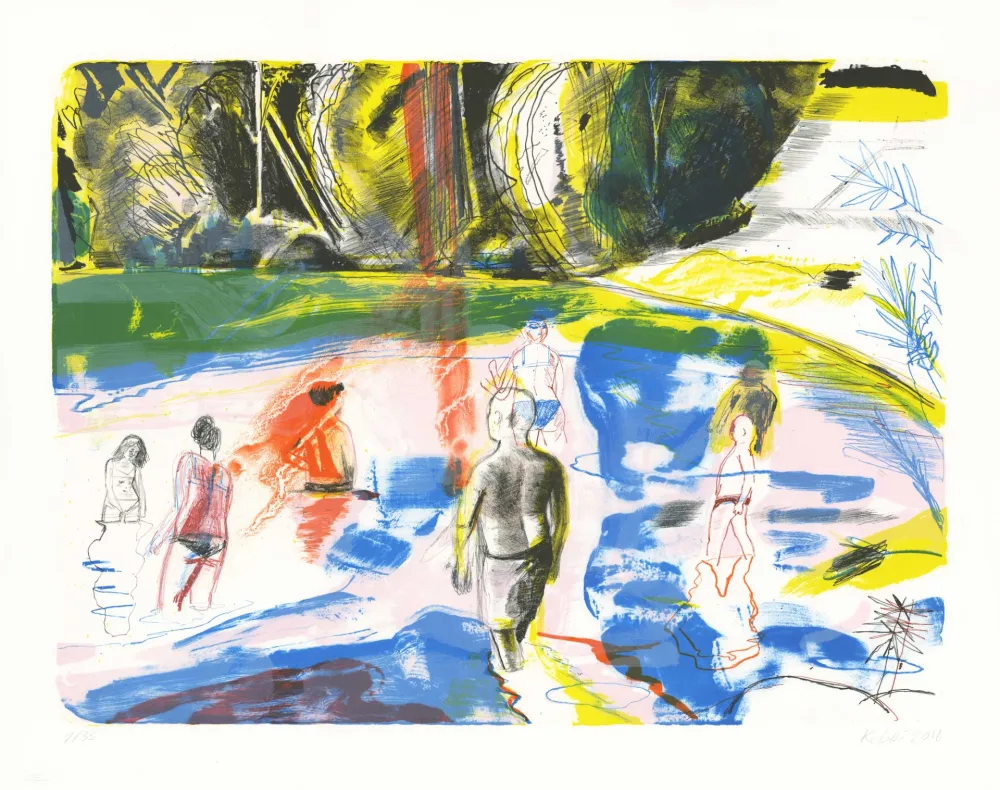 Lithograph Kebbi - Sans titre