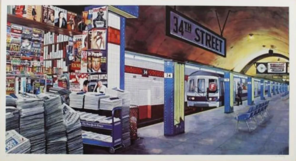 Screenprint Keeley - 34TH STREET