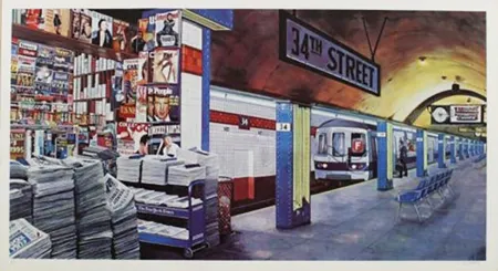 Screenprint Keeley - 34TH STREET