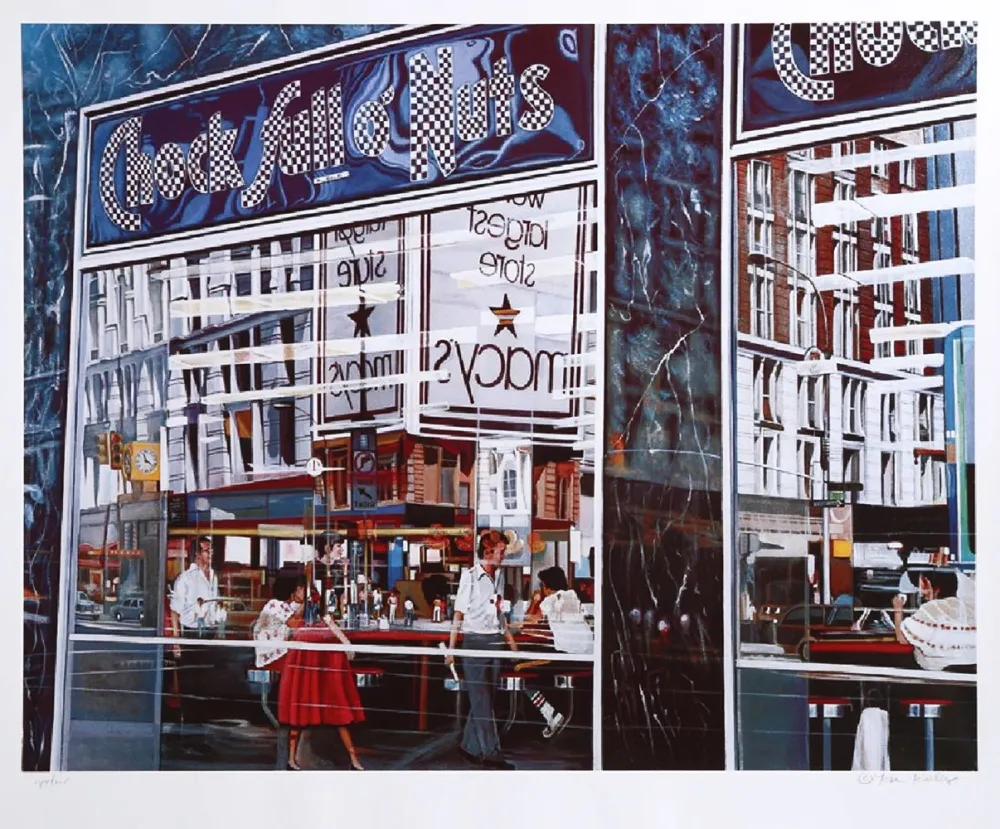 Screenprint Keeley - CHOCK FULL O'NUTS