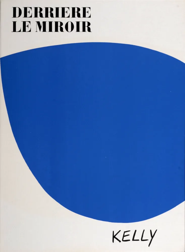 Lithograph Kelly - Abstract Composition (F), 1958