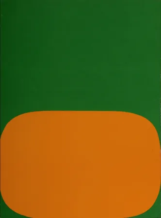 Lithograph Kelly - Abstract Composition (I), 1964