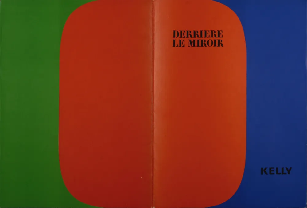 Lithograph Kelly - Abstract Composition (J), 1964