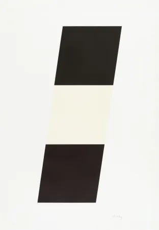 Lithograph Kelly - Black/White/Black