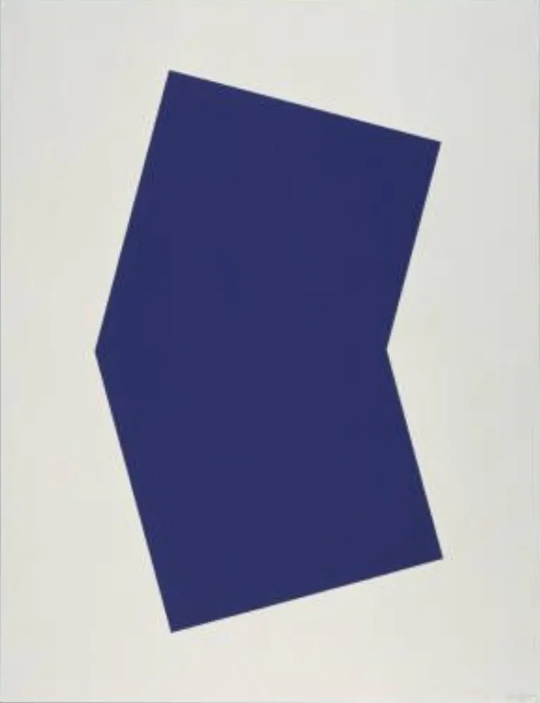 Lithograph Kelly - Blue