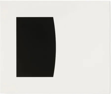 Lithograph Kelly - Canigou - from the Third Curve series