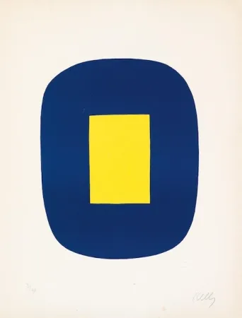 Lithograph Kelly - Untitled