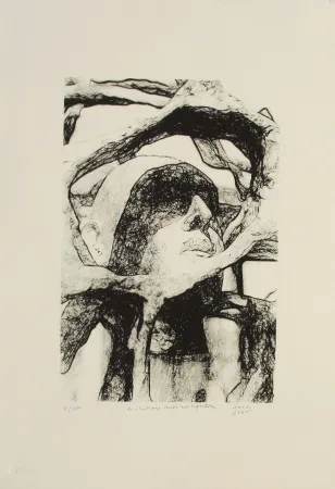 Lithograph Kern - Ils n'ont pas choisi leur sépulture