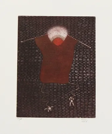 Etching And Aquatint Kern - Le point de Beauté