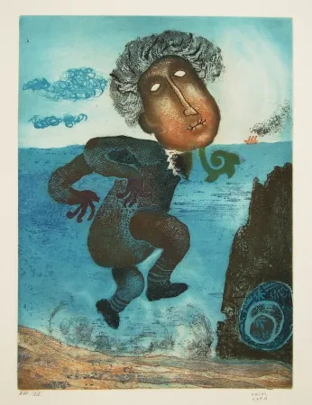 Etching And Aquatint Kern - Titre inconnu