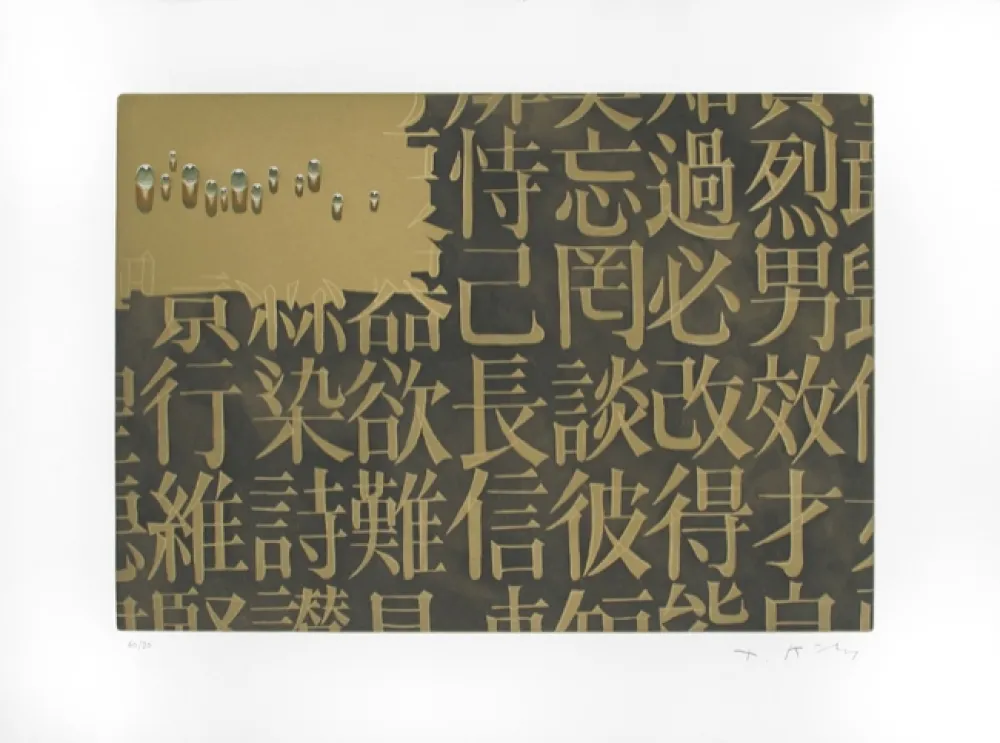 Etching Kim - SANS TITRE