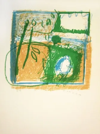 Lithograph Kimura - Untitled