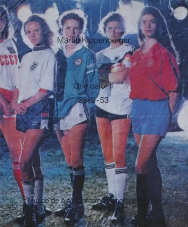 Illustrated Book Kippenberger - Martin Kippenberger, que calor II, 25-2-53 Catalogue raisonne Affiches