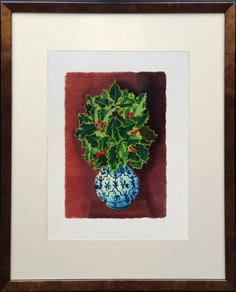 Lithograph Kisling - Feuillage sacré (Sacred Foliage)