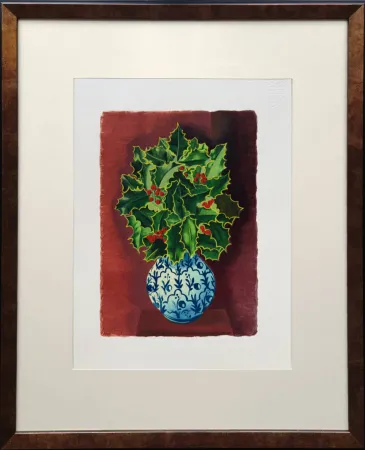 Lithograph Kisling - Feuillage sacré (Sacred Foliage)