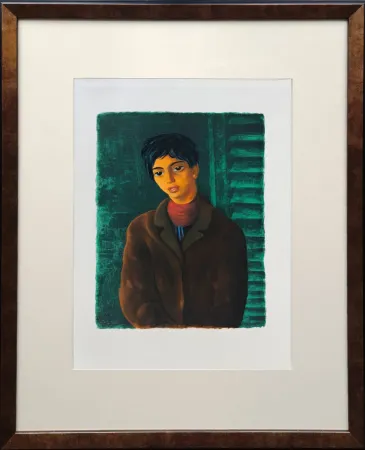 Lithograph Kisling - Futur virtuose (Future Virtuoso)