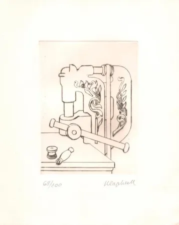 Etching Klapheck - CUCINA