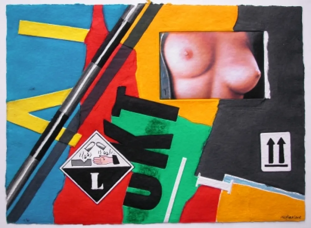 Etching Klasen - ACID - Aquagravure de PETER KLASEN