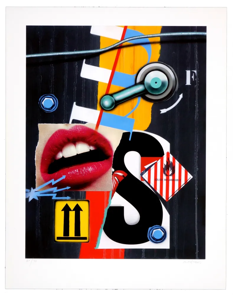 Numeric Print Klasen - Bouche/Solide inflammable