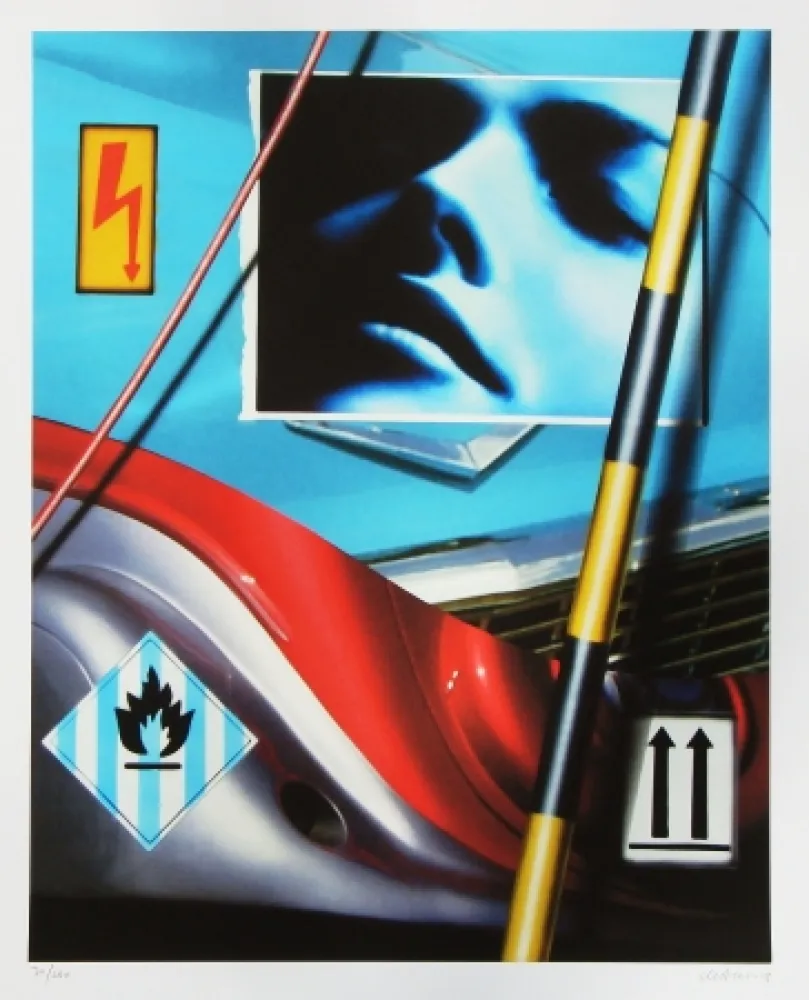 Screenprint Klasen - Cars and Girls