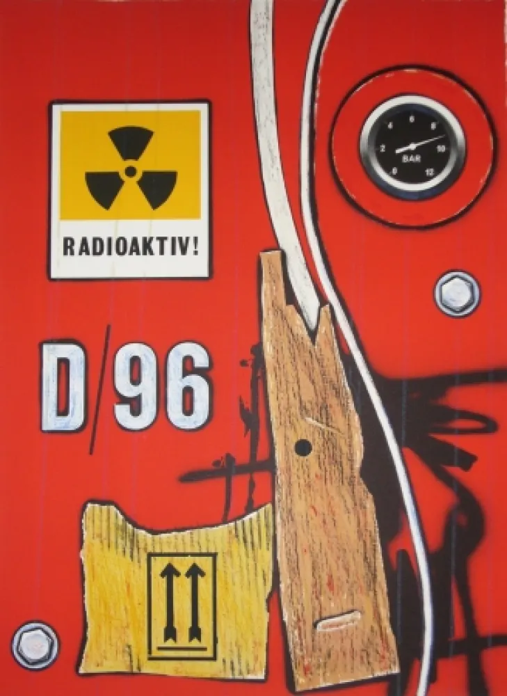 Lithograph Klasen - D 96