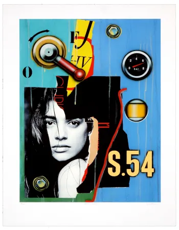 Numeric Print Klasen - Manette/regard/S.54