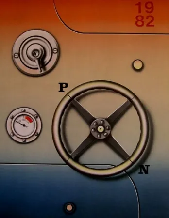 Lithograph Klasen - Paris-Nice