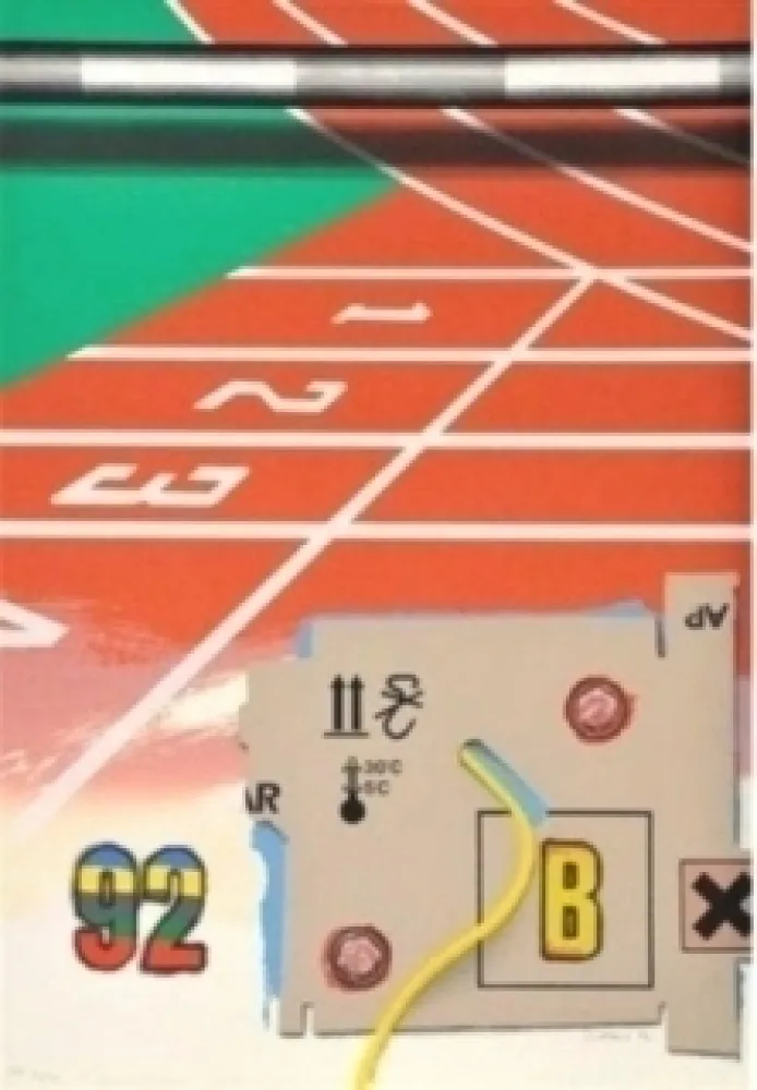 Lithograph Klasen - Sans titre