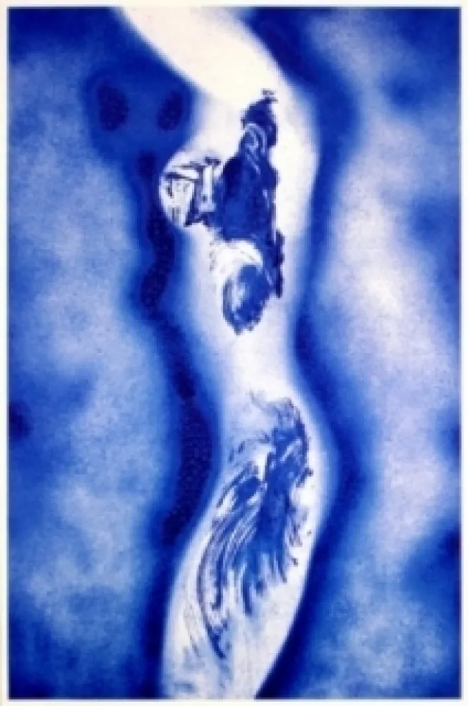 Lithograph Klein - Anthropométrie 148