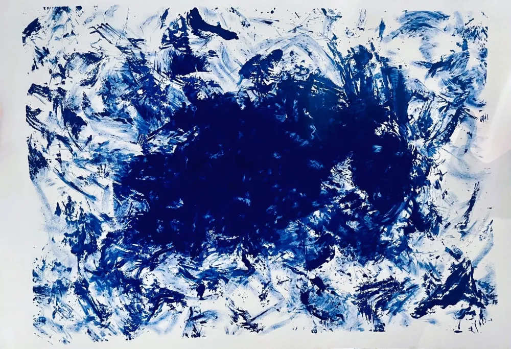 Lithograph Klein - Anthropométrie (ANT 83)