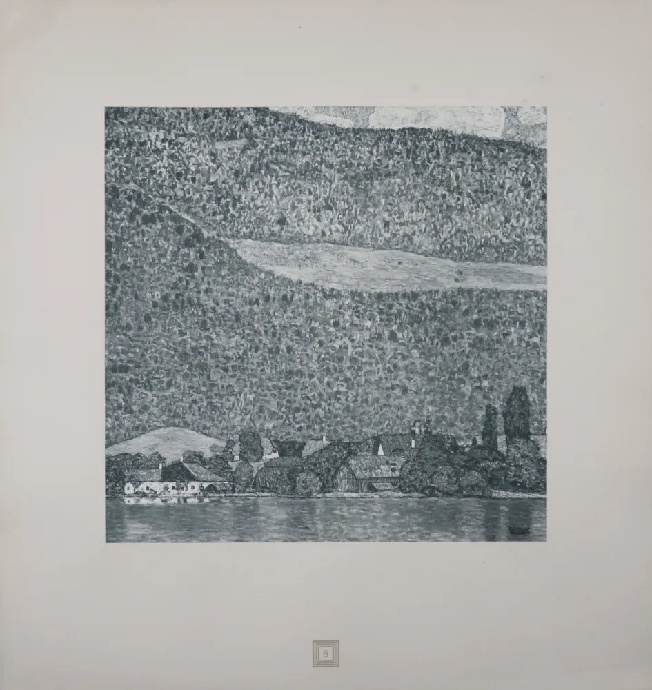 Lithograph Klimt (After) - Eine Nachlese Folio, Unterach am Attersee, 1931