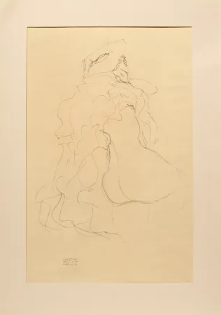Lithograph Klimt (After) - Untitled (k)