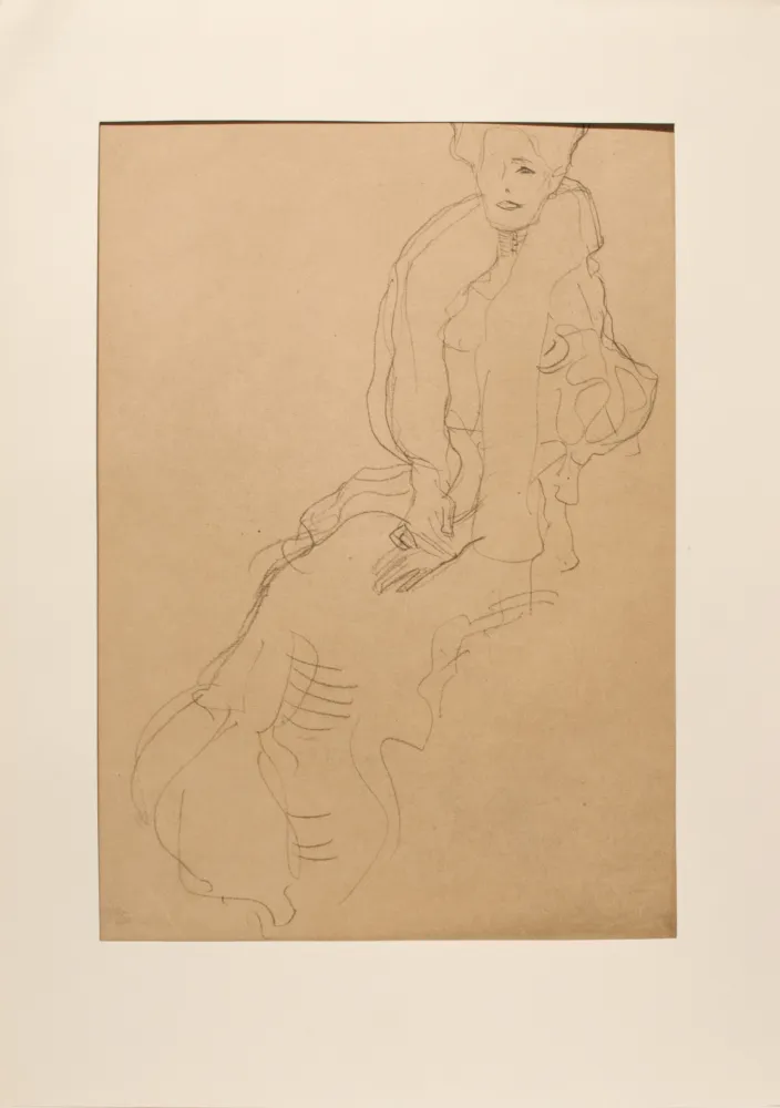Lithograph Klimt - Untitled (b)
