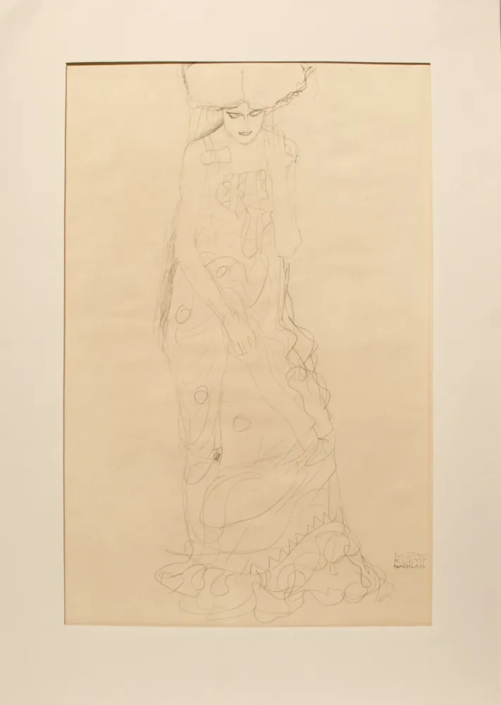 Lithograph Klimt - Untitled (d)