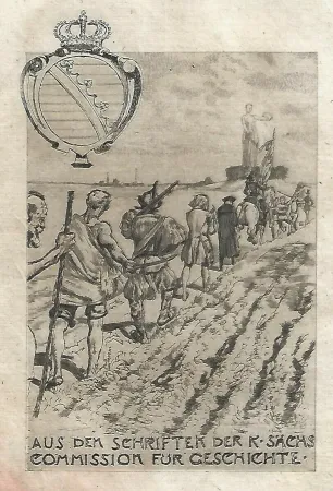 Etching And Aquatint Klinger - Kollektiv-Titel für Veröffentlichungen der kgl. sächsischen Komission für Geschichte
