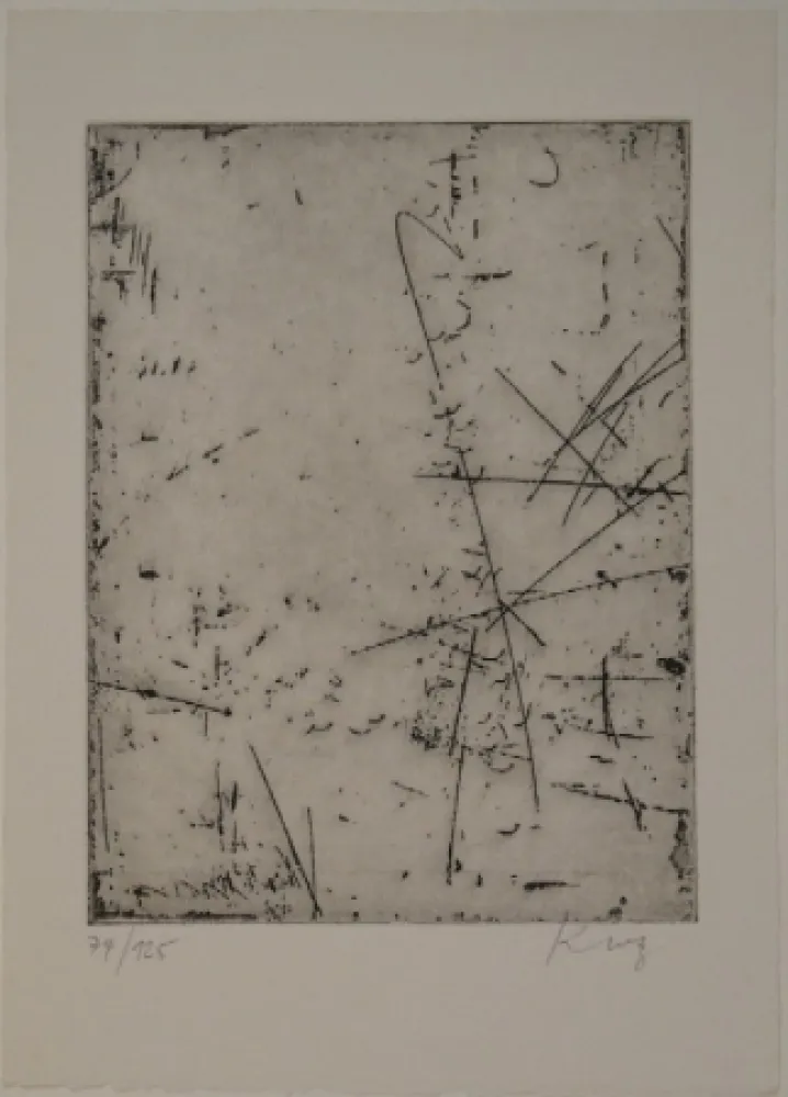 Engraving Klotz - Untitled