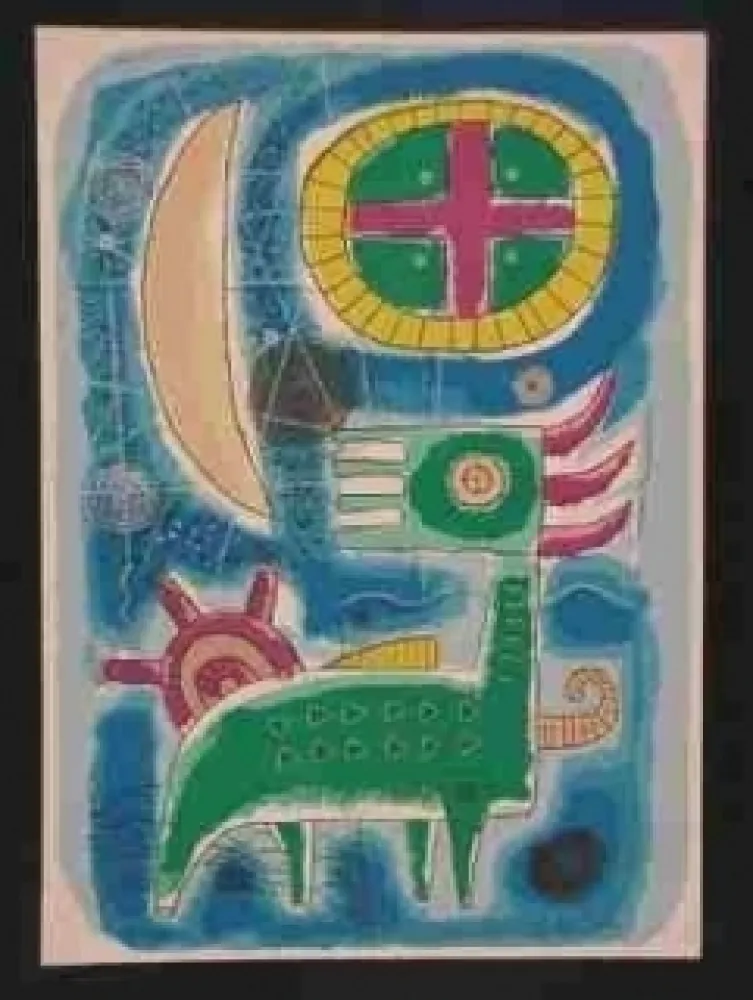 Screenprint Kochi - Sans titre