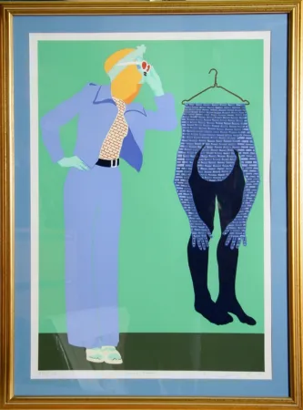 Screenprint Kogelnik - Ecce Homo