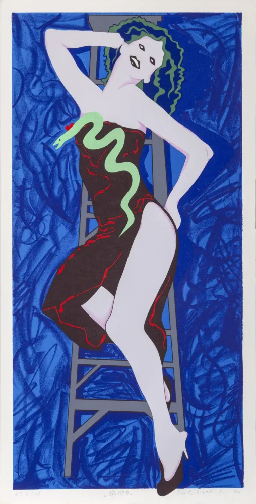 Screenprint Kogelnik - Erato