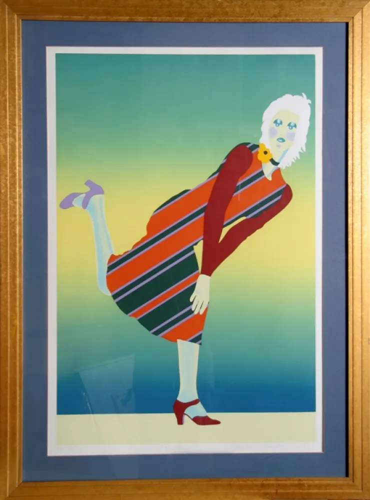 Screenprint Kogelnik - Heiress