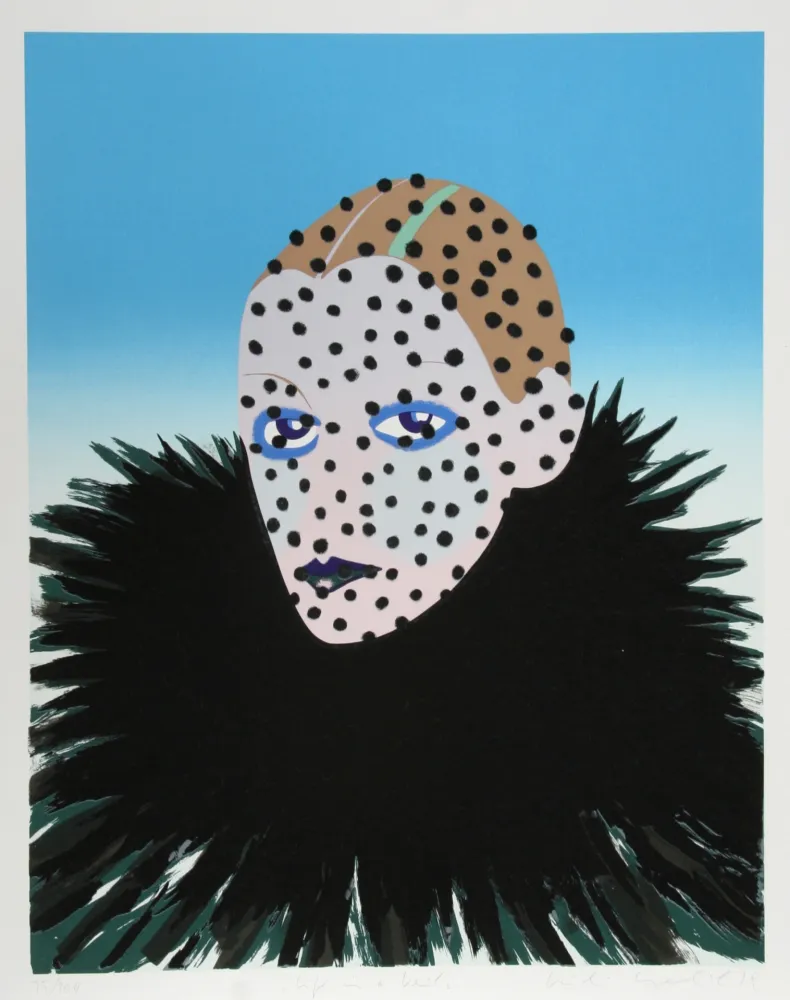 Screenprint Kogelnik - Life is a Veil