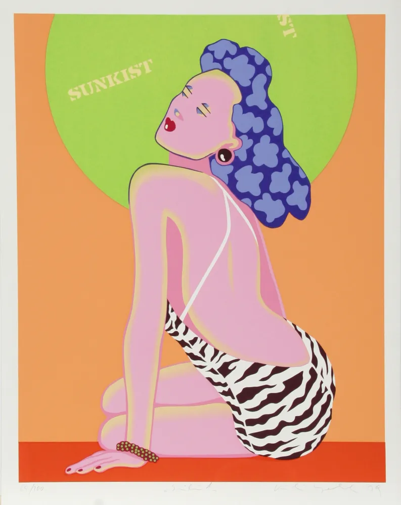 Screenprint Kogelnik - Sunkist