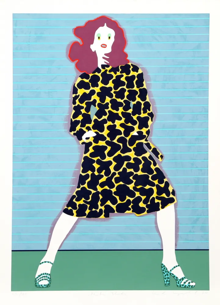 Screenprint Kogelnik - Venetian Blinds