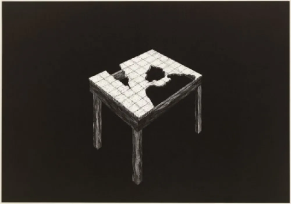 Lithograph Komatsu - Desapropriaçâo 2