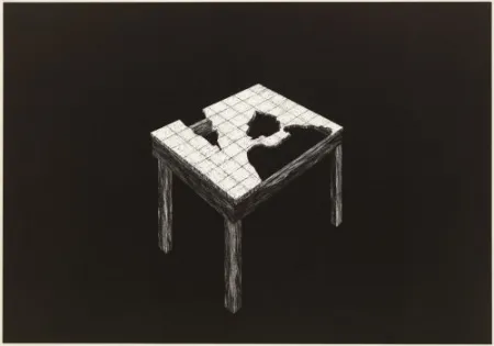 Lithograph Komatsu - Desapropriaçâo 2