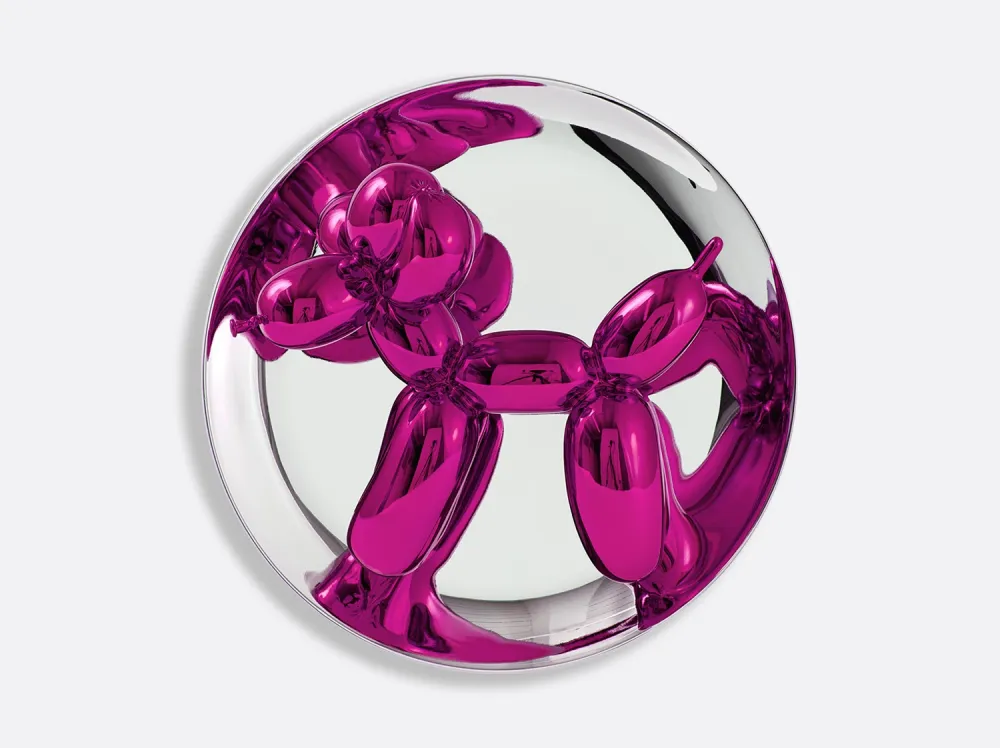 Ceramic Koons - Balloon Dog - Magenta