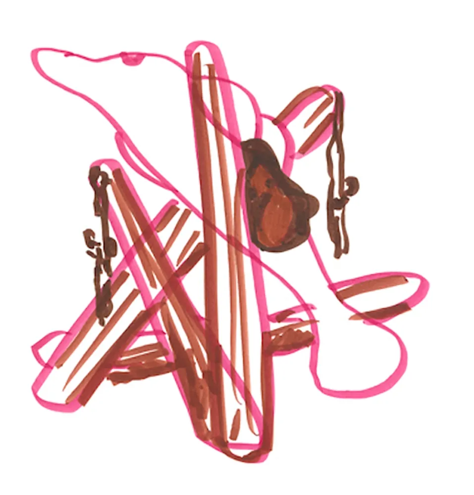 Lithograph Koons - Dolphin Saddle